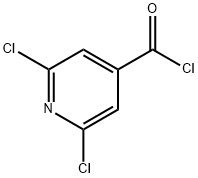 2,6-DICHLOROPYRIDINE-4-CARBONYL CHLORIDE Structure