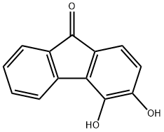 3,4-Dihydroxy-9H-fluoren-9-one Structure