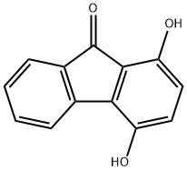 1,4-Dihydroxy-9H-fluoren-9-one Structure