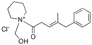 N-(4-phenyl-3-methyl-2-butenyl)carbonylhydroxymethylpiperidinium chloride Structure