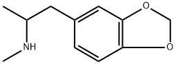 (+/-)-3,4-METHYLENEDIOXYMETHAMPHETAMINE Structure