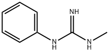 N-Methyl-N'-phenylguanidine Structure