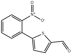 5-(2-NITROPHENYL)THIOPHENE-2-CARBALDEHYDE Structure