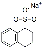 sodium tetrahydronaphthalene-1-sulphonate Structure
