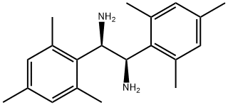 (1R,2R)-1,2-BIS(2,4,6-TRIMETHYLPHENYL)ETHYLENEDIAMINE 구조식 이미지