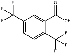 2,5-бис (трифторметил) бензойной кислоты структурированное изображение