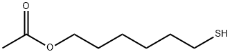 1-Hexanol, 6-mercapto-, 1-acetate Structure