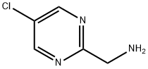 2-Pyrimidinemethanamine, 5-chloro- (9CI) 구조식 이미지