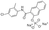 NAPHTHOL AS-TR PHOSPHATE, MONOSODIUM SALT Structure