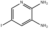 2-아미노-5-요오도-3-피리디닐아민 구조식 이미지