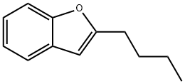 2-Butylbenzofuran 구조식 이미지