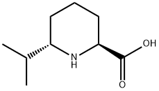 2-Piperidinecarboxylicacid,6-(1-methylethyl)-,(2S,6S)-(9CI) 구조식 이미지