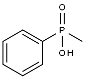 METHYLPHENYLPHOSPHINIC ACID 구조식 이미지