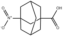 3-nitroadamantane-1-carboxylic acid Structure