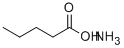 AMMONIUM VALERATE Structure