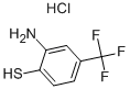 3-AMINO-4-MERCAPTOBENZOTRIFLUORIDE HYDROCHLORIDE Structure