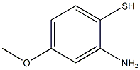 2-Amino-4-methoxybenzenethiol 구조식 이미지