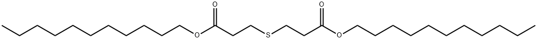 3,3'-Thiobis(propionic acid undecyl) ester Structure