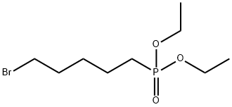 DIETHYL-5-BROMOPENTYLPHOSPHONATE Structure