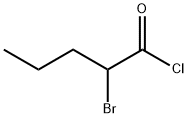 2-Bromovalerylchloride 구조식 이미지