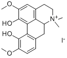 MAGNOFLORINE IODIDE, (+)-(RG) Structure