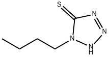 1-BUTYL-5-MERCAPTOTETRAZOLE Structure