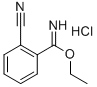 ETHYL 2-CYANOBENZIMIDATE HYDROCHLORIDE Structure