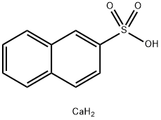 calcium di(naphthalene-2-sulphonate)  Structure