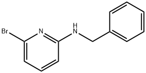 6-브로모-N-(페닐메틸)-2-피리디나민 구조식 이미지
