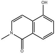 1(2H)-Isoquinolinone,5-hydroxy-2-methyl-(9CI) 구조식 이미지