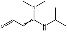 3-(Dimethylamino)-3-(isopropylamino)propenal Structure