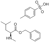 N-ME-LEU-OBZL P-TOSYLATE Structure