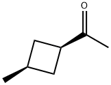 Ethanone, 1-(3-methylcyclobutyl)-, cis- (9CI) Structure