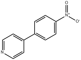 4-(4-니트로페닐)피리딘 구조식 이미지