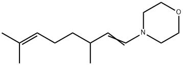 4-(3,7-dimethylocta-1,6-dien-1-yl)morpholine Structure