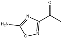 Ethanone, 1-(5-amino-1,2,4-oxadiazol-3-yl)- (9CI) Structure