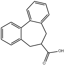 6,7-DIHYDRO-5H-DIBENZO[A,C]CYCLOHEPTENE-6-CARBOXYLIC ACID Structure