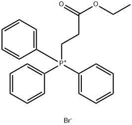 2-(ETHOXYCARBONYL)ETHYLTRIPHENYLPHOSPHONIUM BROMIDE Structure