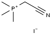 (Cyanomethyl)trimethylphosphanium iodide 구조식 이미지