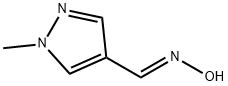 1H-Pyrazole-4-carboxaldehyde,1-methyl-,oxime,(E)-(9CI) Structure