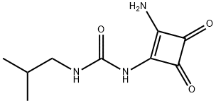 Urea, N-(2-amino-3,4-dioxo-1-cyclobuten-1-yl)-N-(2-methylpropyl)- (9CI) Structure
