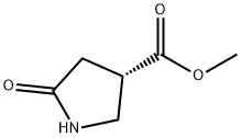 3-Pyrrolidinecarboxylicacid,5-oxo-,methylester,(3S)-(9CI) Structure