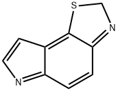 2H-피롤로[2,3-g]벤조티아졸(9CI) 구조식 이미지