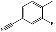 3-Бром-4-метилбензонитрил структурированное изображение