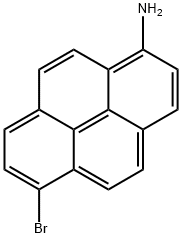6-BROMO-1-AMINOPYRENE Structure