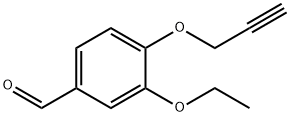 3-ETHOXY-4-PROP-2-YNYLOXY-BENZALDEHYDE Structure