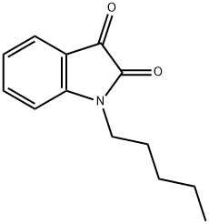 1-PENTYL-1H-INDOLE-2,3-DIONE Structure