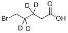 5-BROMOPENTANOIC-3,3,4,4-D4 ACID Structure