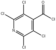 2,3,5,6-TETRACHLOROISONICOTINOYL CHLORIDE Structure