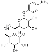P-AMINOPHENYL-BETA-D-CELLOBIOSIDE Structure